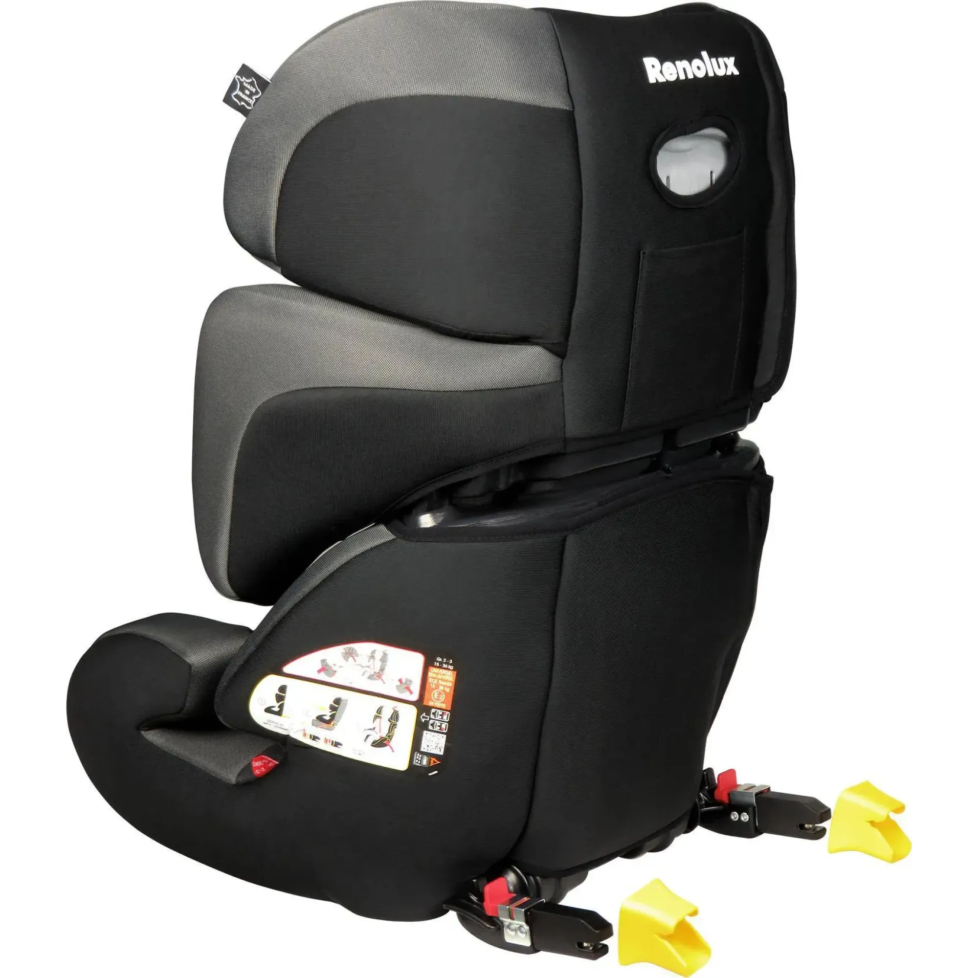 Автокресло Renolux StepFix 2/3 Total Black