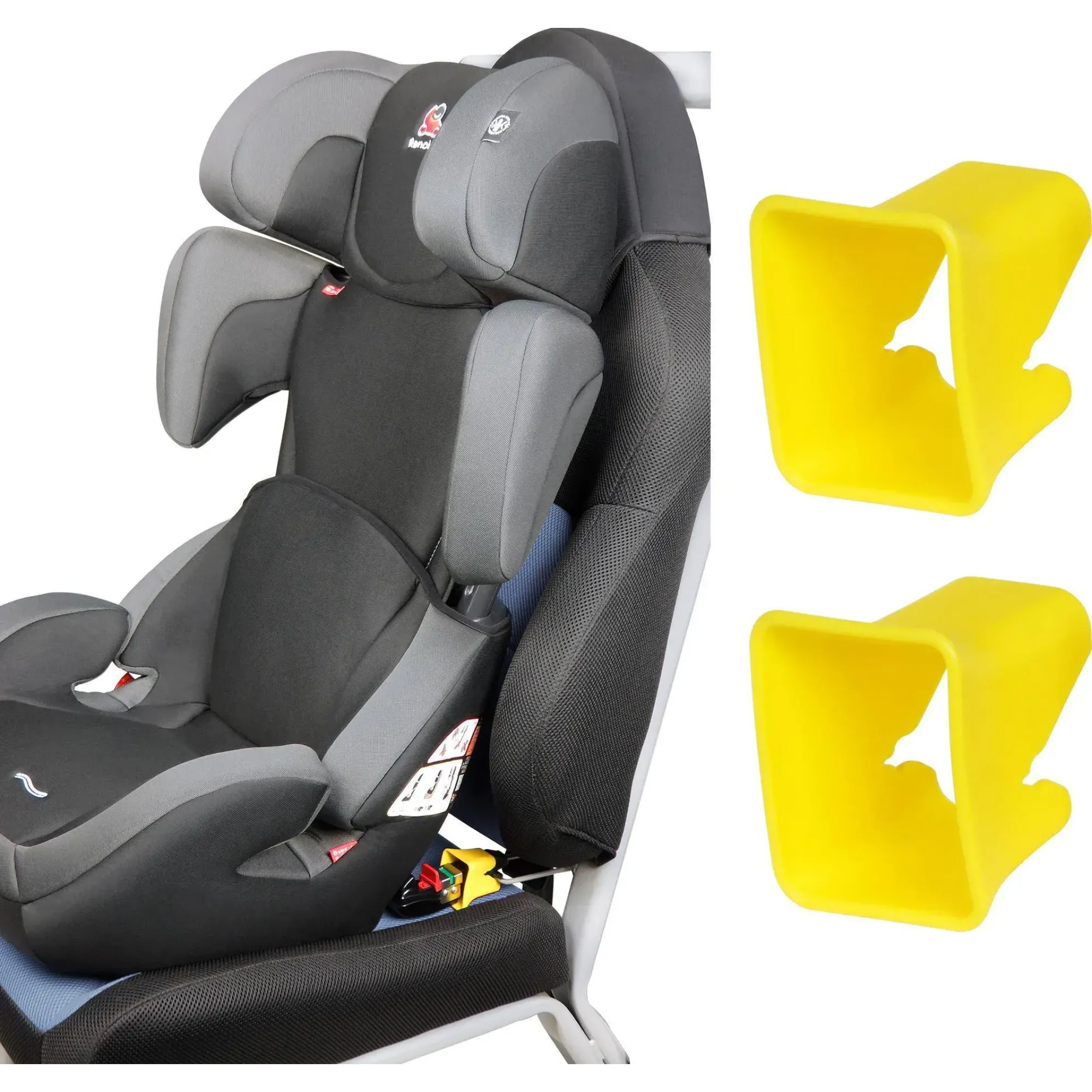 Автокресло Renolux StepFix 2/3 Total Black