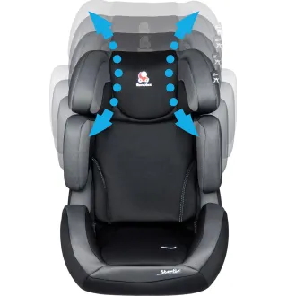 Автокресло Renolux StepFix 2/3 Total Black