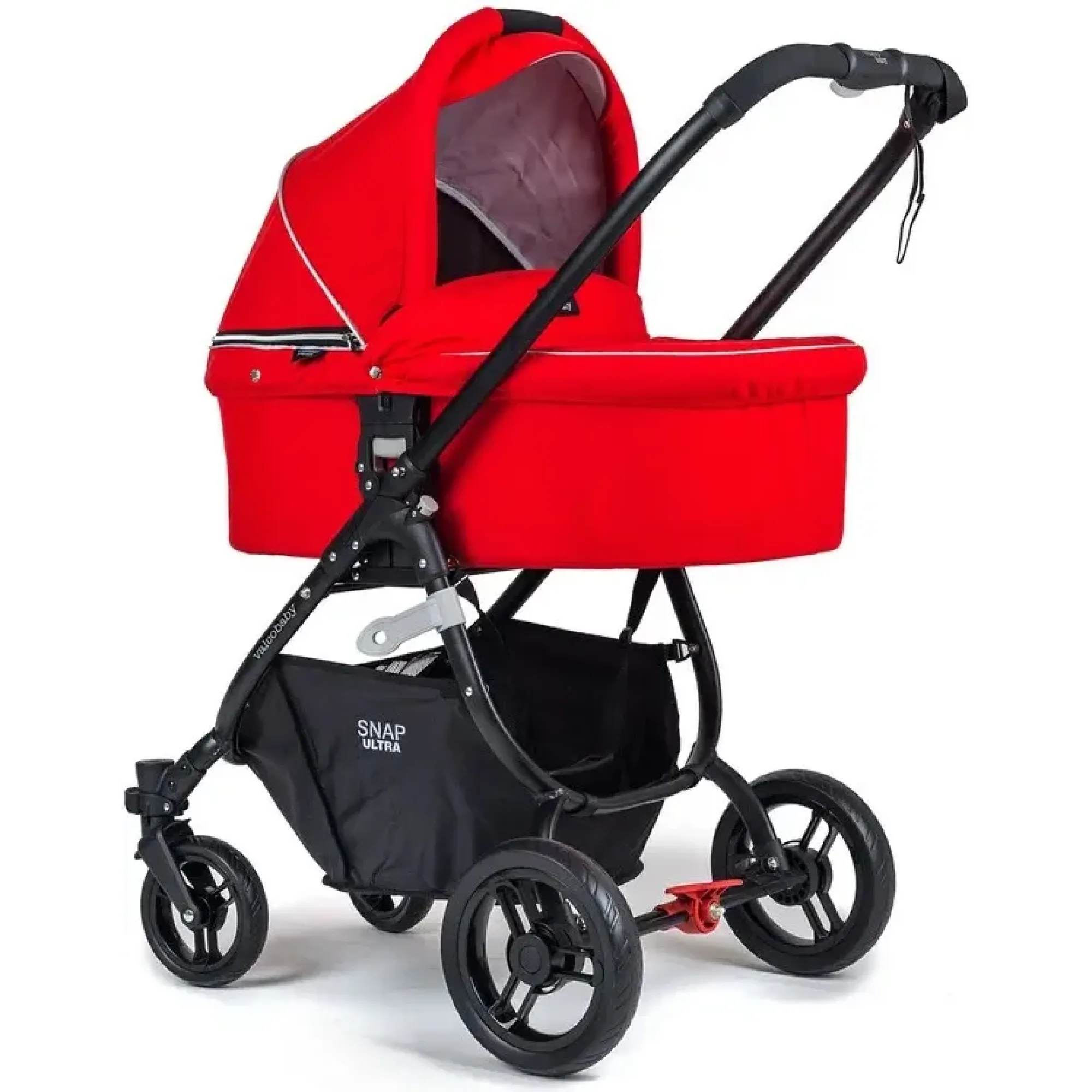 Колиска Valco Baby Q Bassinet для Trimod X, Snap 4 Ultra, Quad X / Fire Red