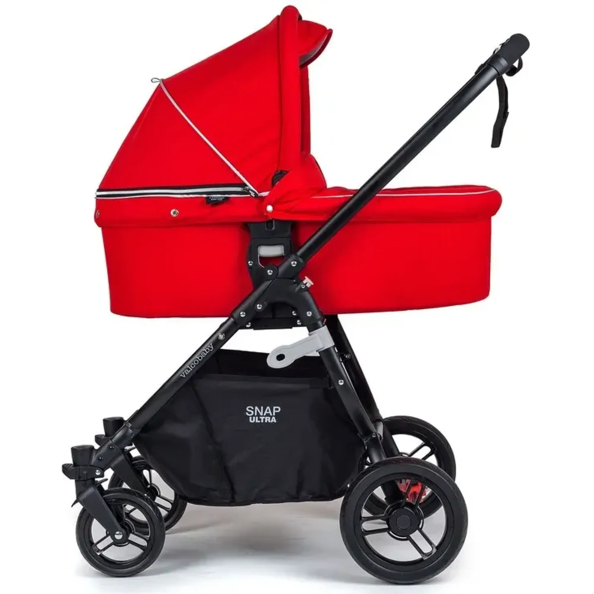Колиска Valco Baby Q Bassinet для Trimod X, Snap 4 Ultra, Quad X / Fire Red