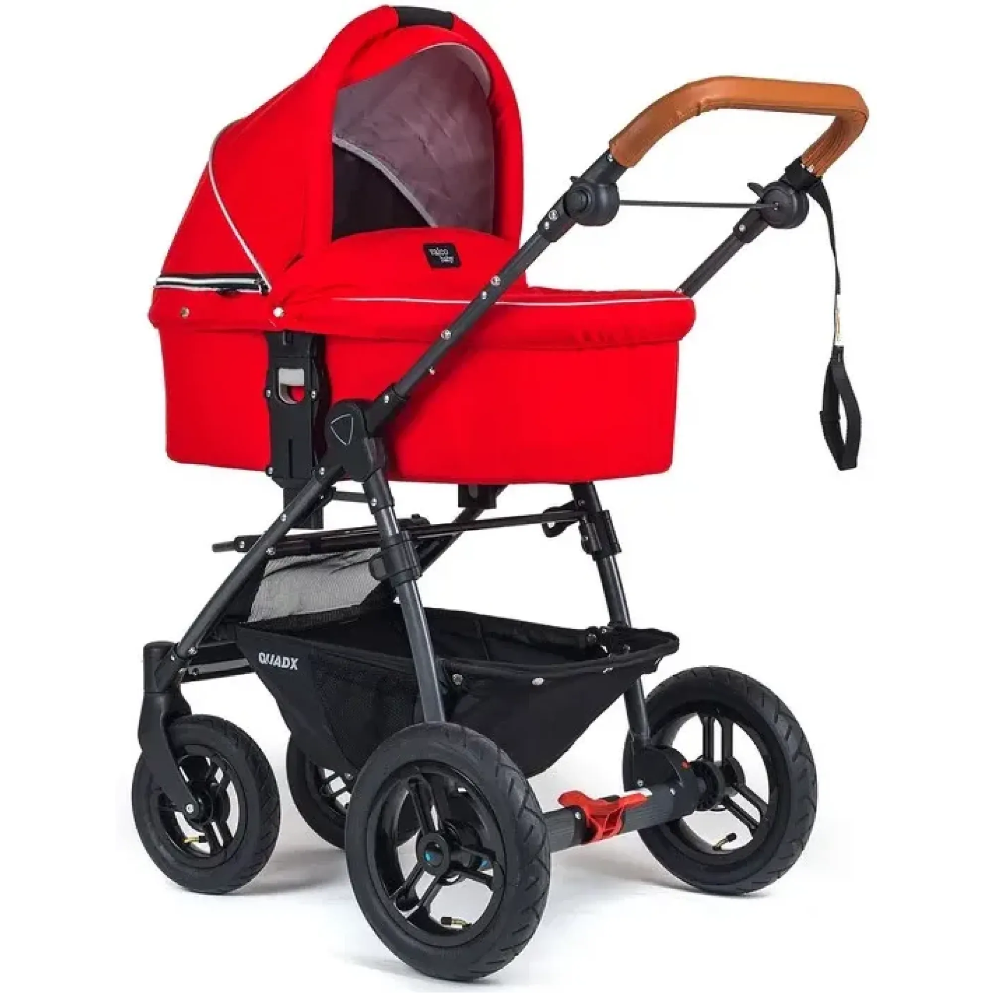 Колиска Valco Baby Q Bassinet для Trimod X, Snap 4 Ultra, Quad X / Fire Red