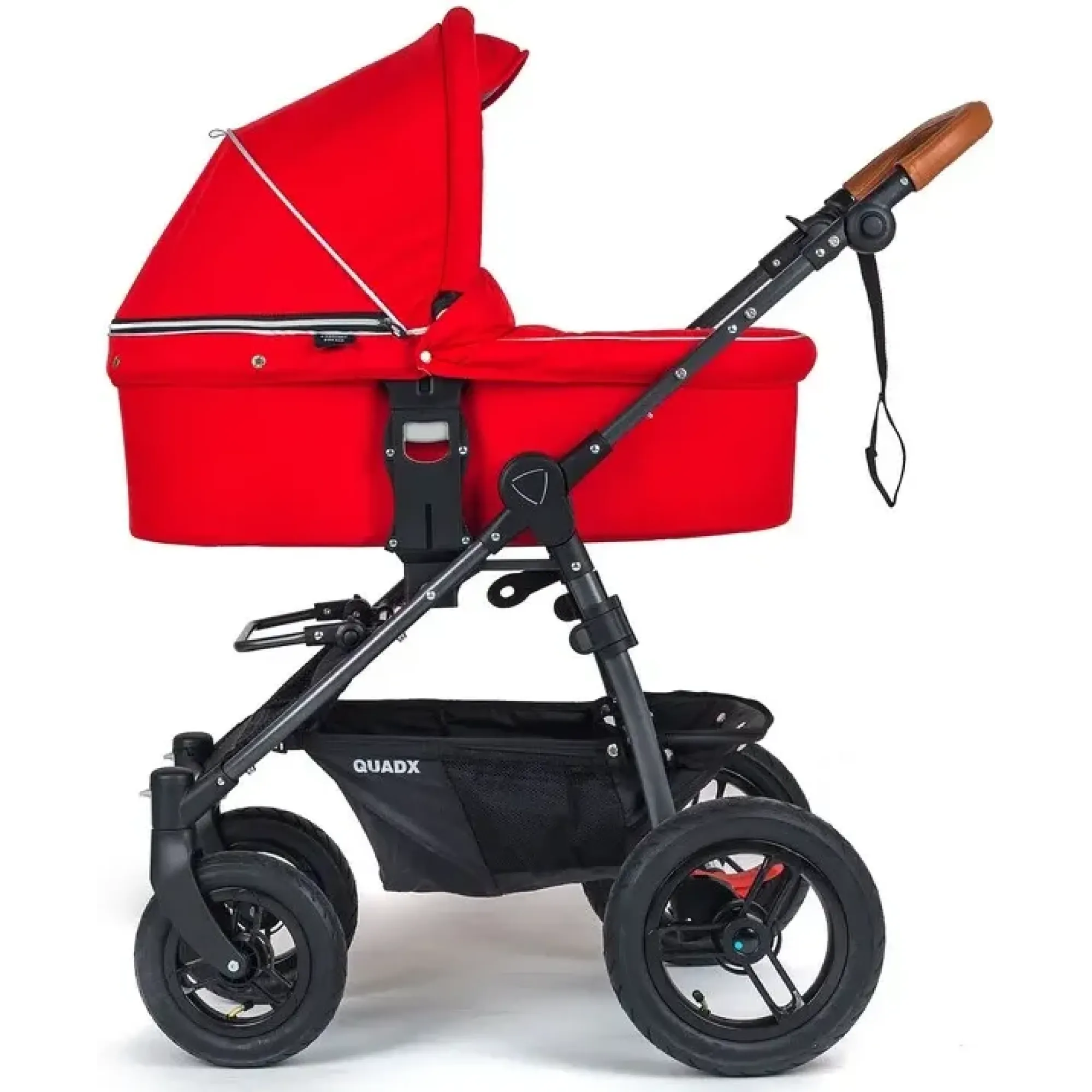 Колиска Valco Baby Q Bassinet для Trimod X, Snap 4 Ultra, Quad X / Fire Red