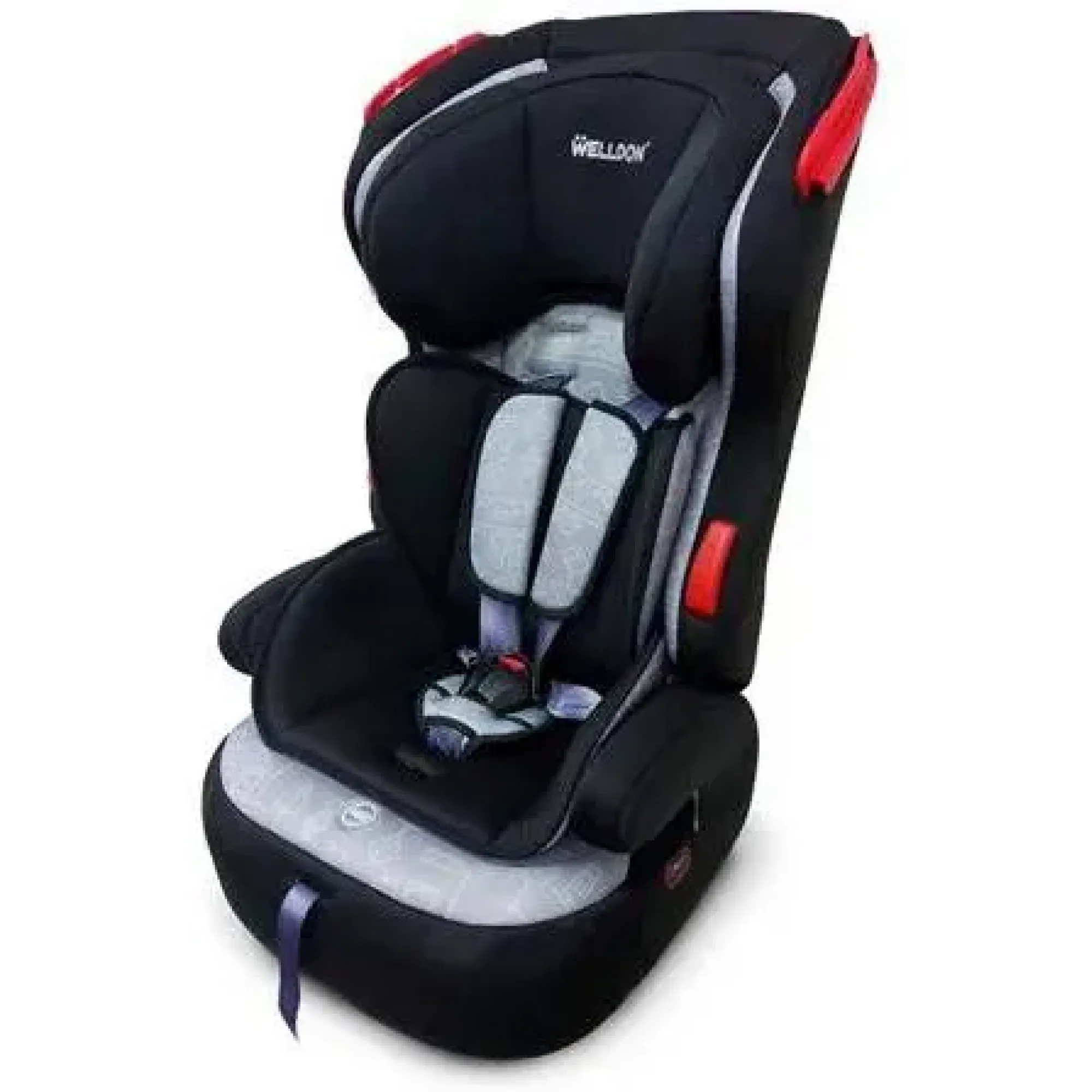 Автокресло Welldon Penguin Plus Черный / Серый