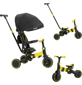 Велосипед триколісний TILLY SNAP T-391 Жовтий 3в1/1/