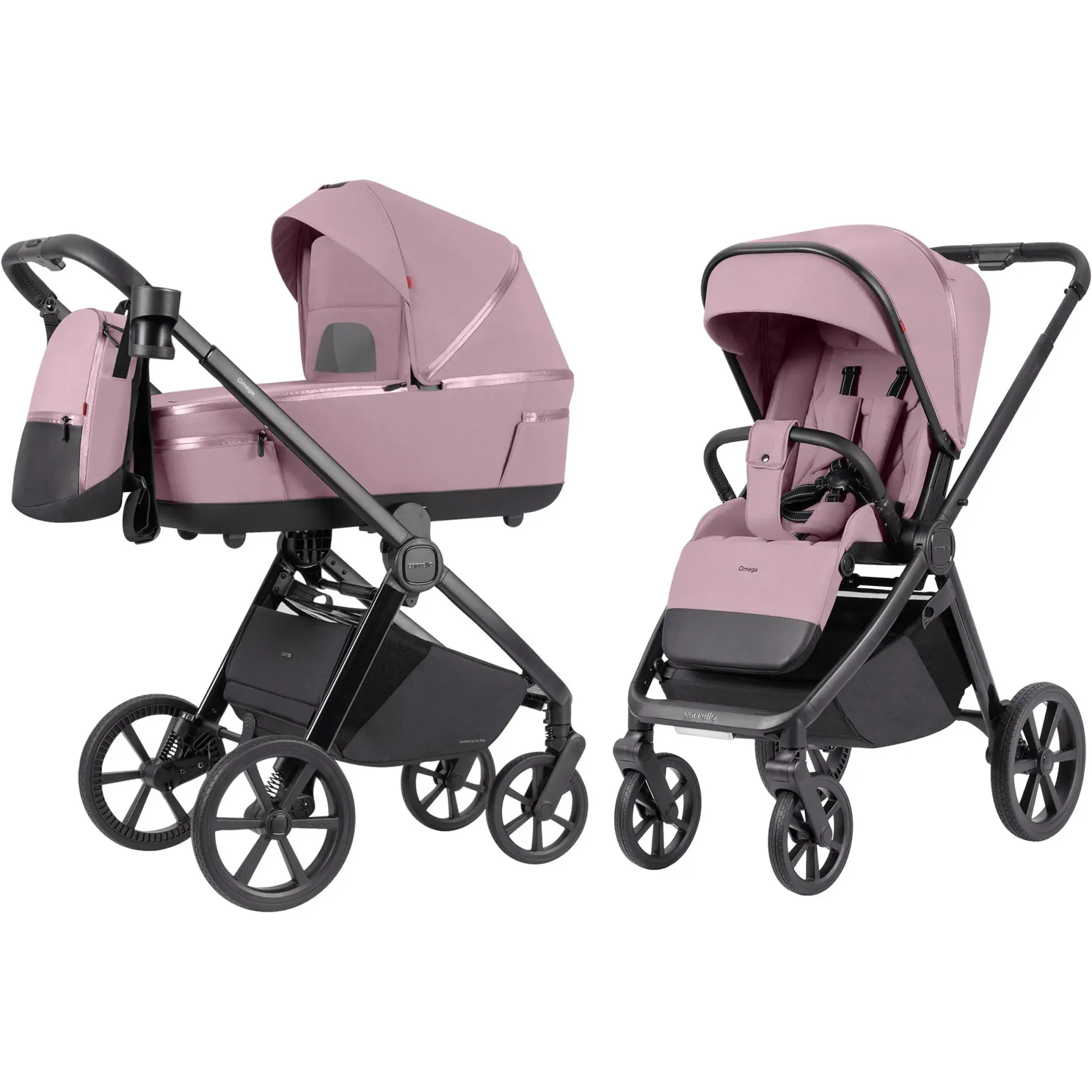 Коляска 2в1 Carrello Omega CRL-6540/1 Galaxy Pink