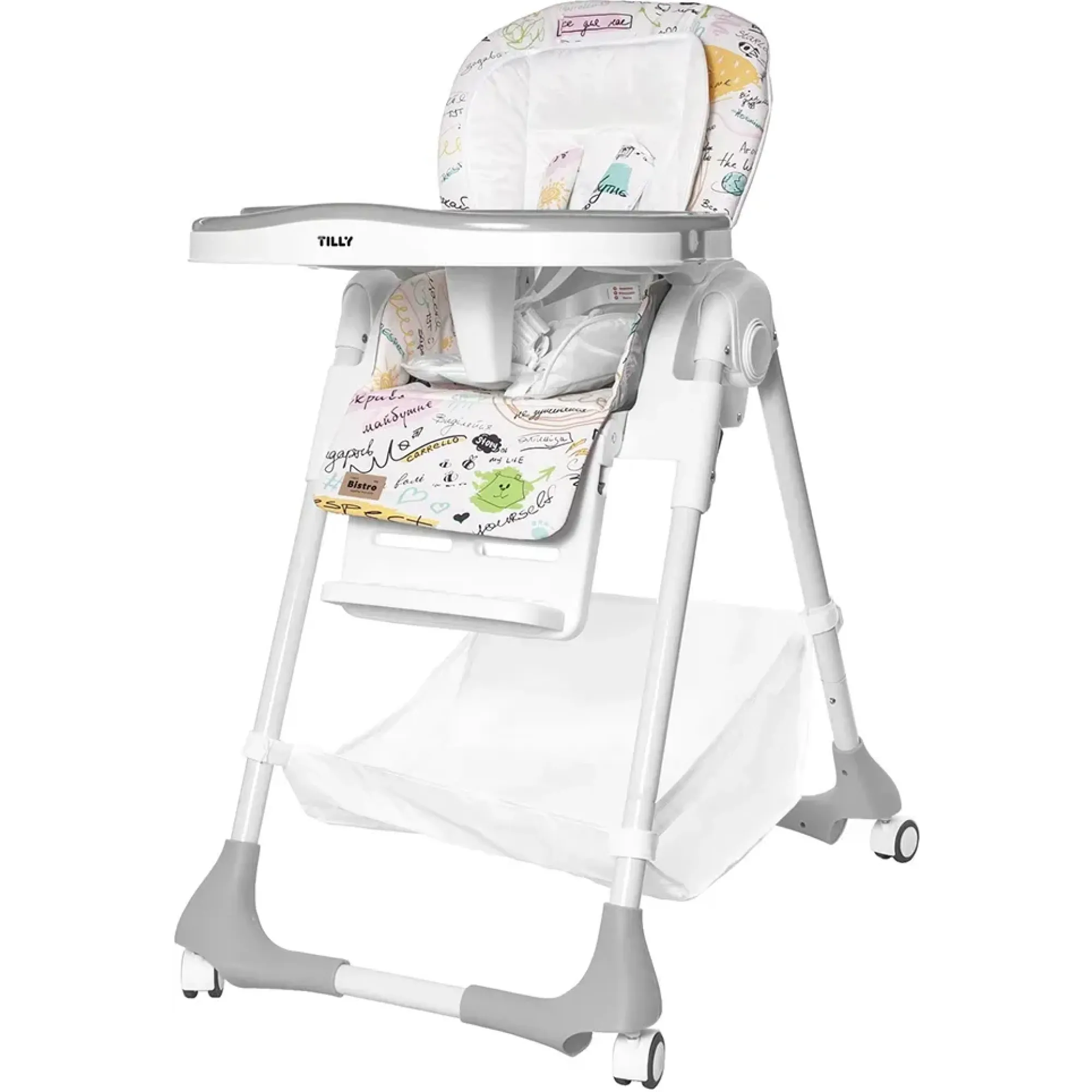 Стілець для годування BABY TILLY Bistro T-641/2 Grey /1/
