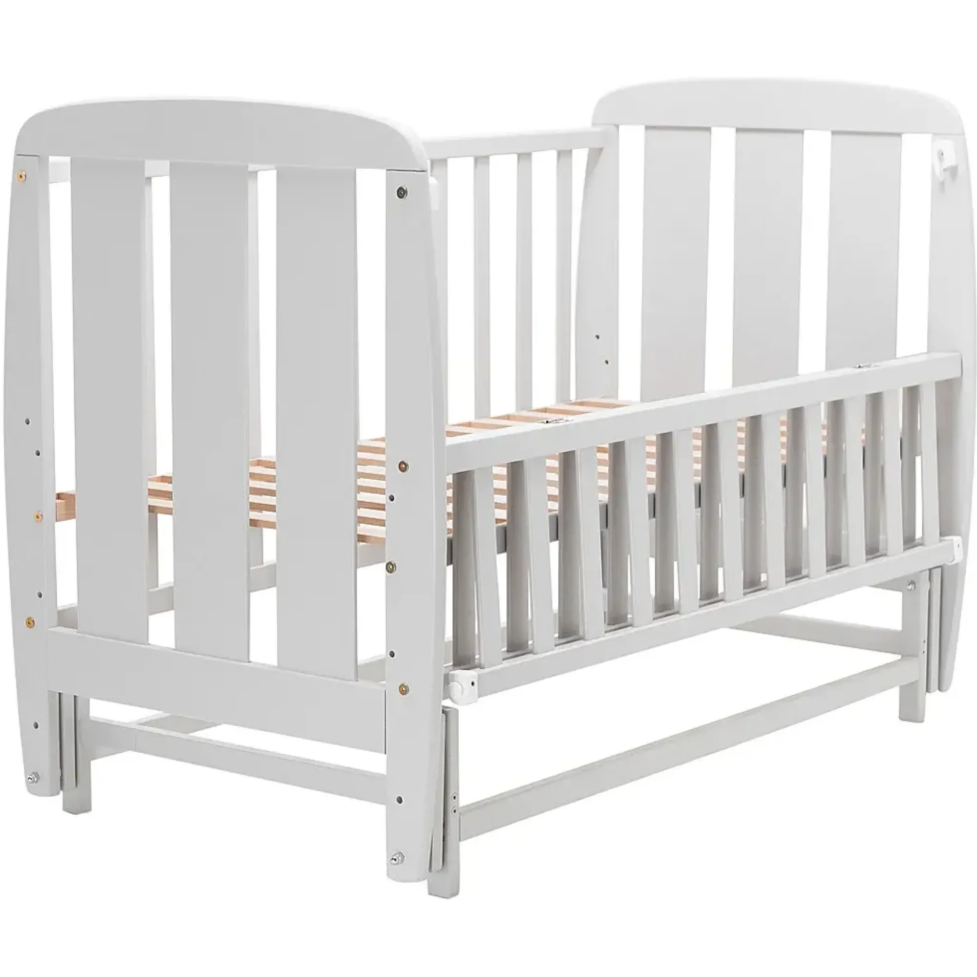Ліжко Babyroom Кулька SH-02 маятник, відкидний бік бук сірий