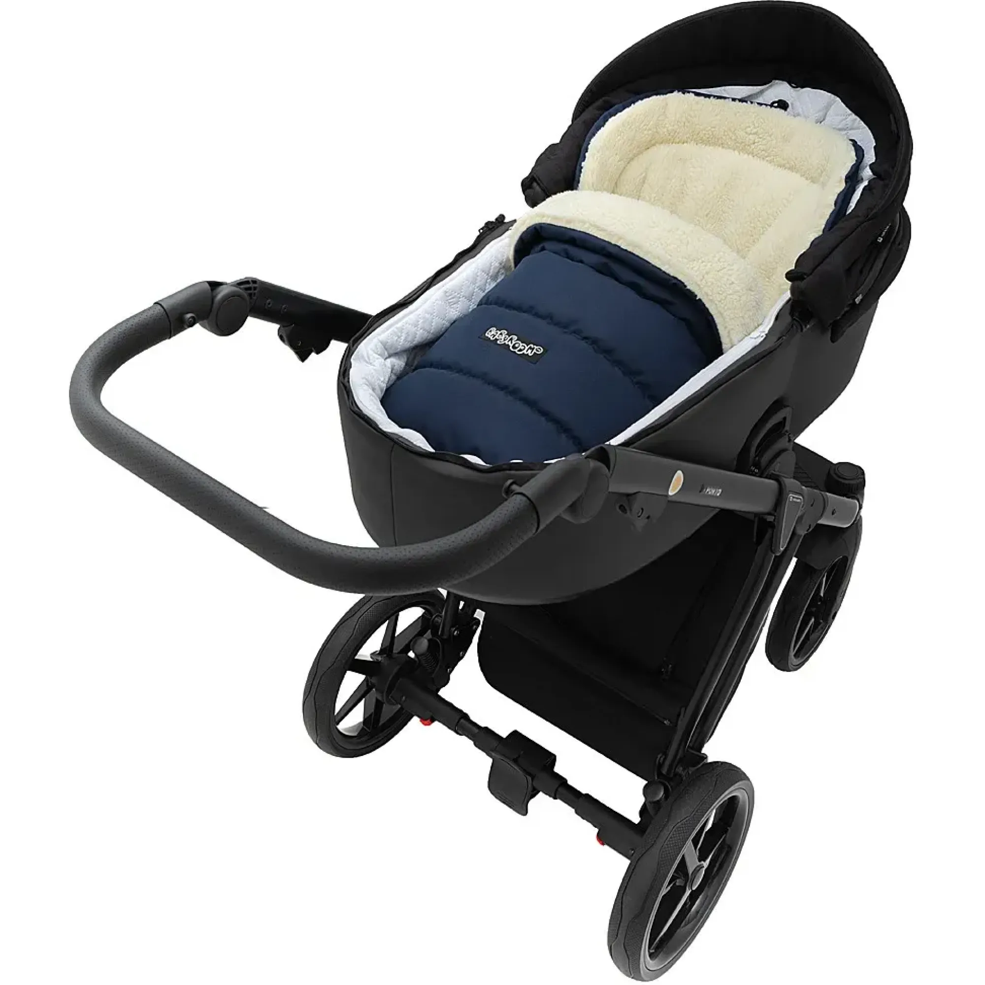 Зимовий конверт Babyroom Wool N-20 navy blue темно-синій