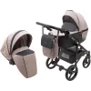 Коляска 2 в 1 Bair City Soft 455 капучино / чорний Коляска 2 в 1 Bair City Soft 455 капучино / чорний