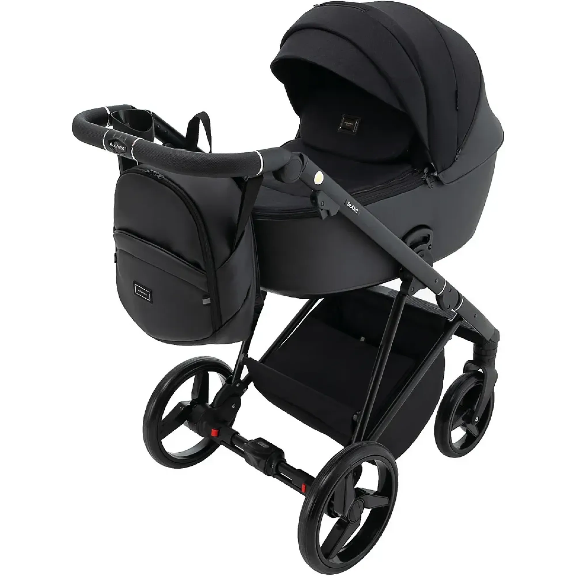 Коляска 2 в 1 Adamex Blanc Lux PS-37