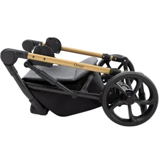 Коляска 2 в 1 Bair Onyx ECO OE-04 капучино