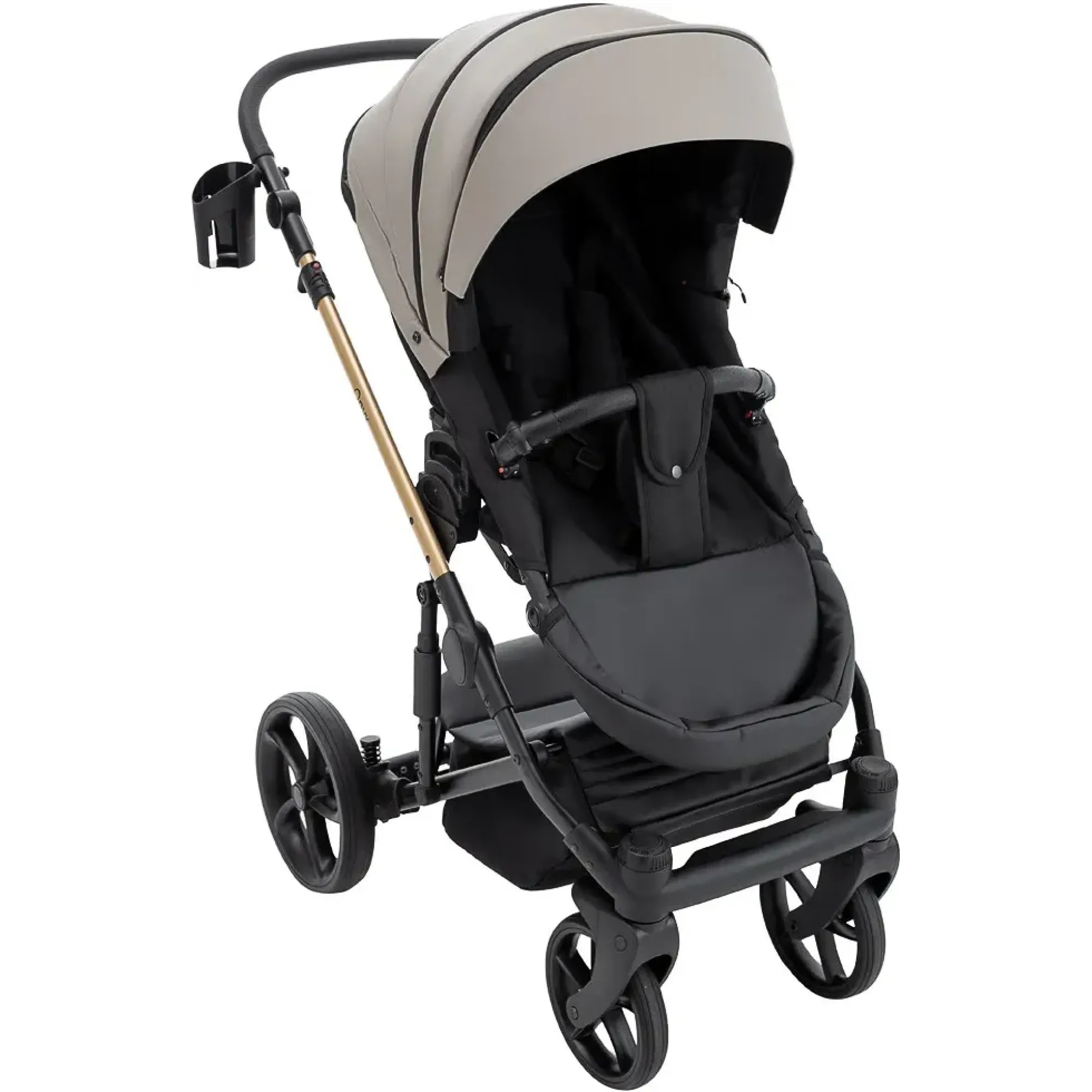 Коляска 2 в 1 Bair Onyx ECO OE-04 капучино