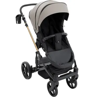 Коляска 2 в 1 Bair Onyx ECO OE-04 капучино