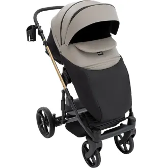 Коляска 2 в 1 Bair Onyx ECO OE-04 капучино