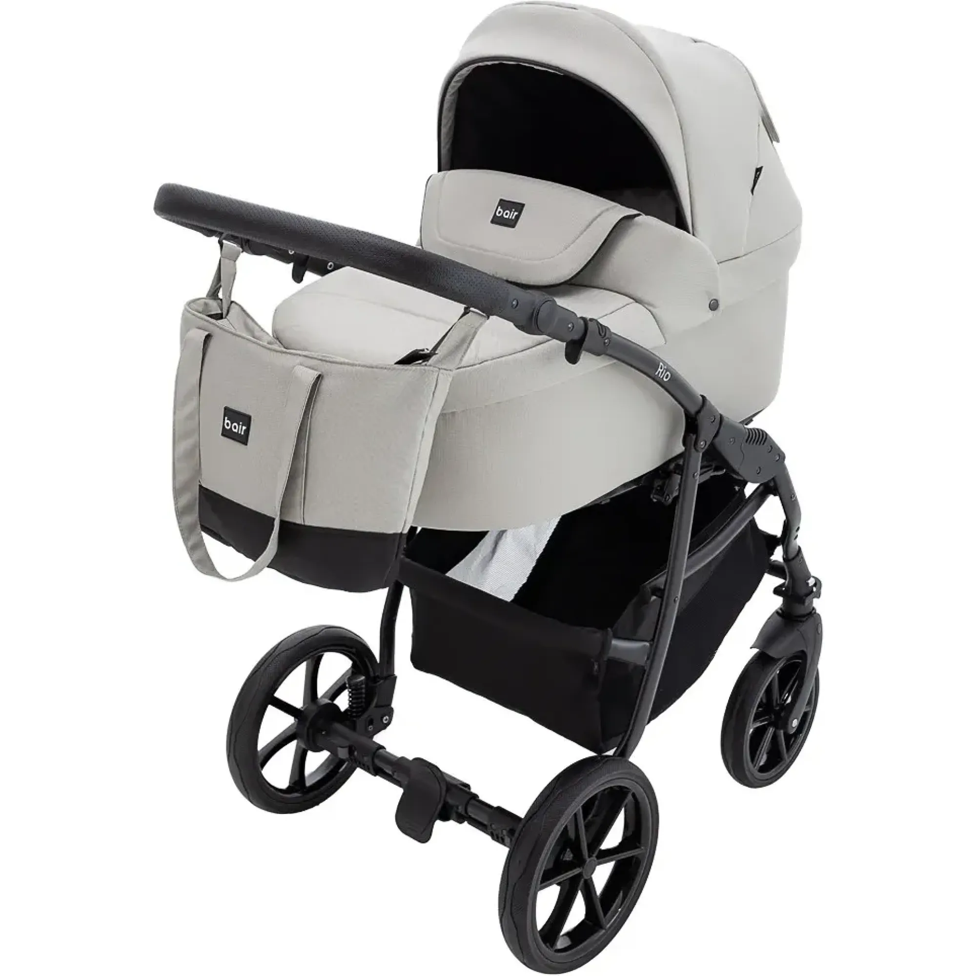Коляска 2 в 1 Bair Rio Soft BR-04 лате