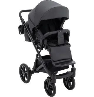 Коляска 2 в 1 Bair Kiwi Plus Soft BKP-219 графіт