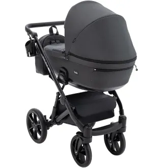 Коляска 2 в 1 Bair Kiwi Plus Soft BKP-219 графіт