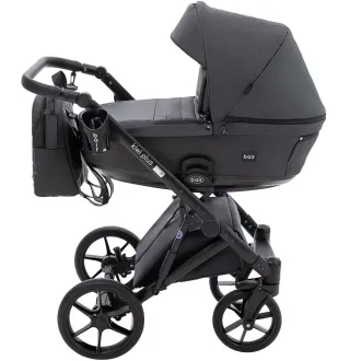 Коляска 2 в 1 Bair Kiwi Plus Soft BKP-219 графіт
