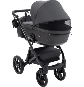 Коляска 2 в 1 Bair Kiwi Plus Soft BKP-219 графіт