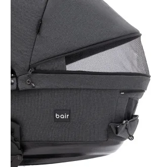 Коляска 2 в 1 Bair Kiwi Plus Soft BKP-219 графіт