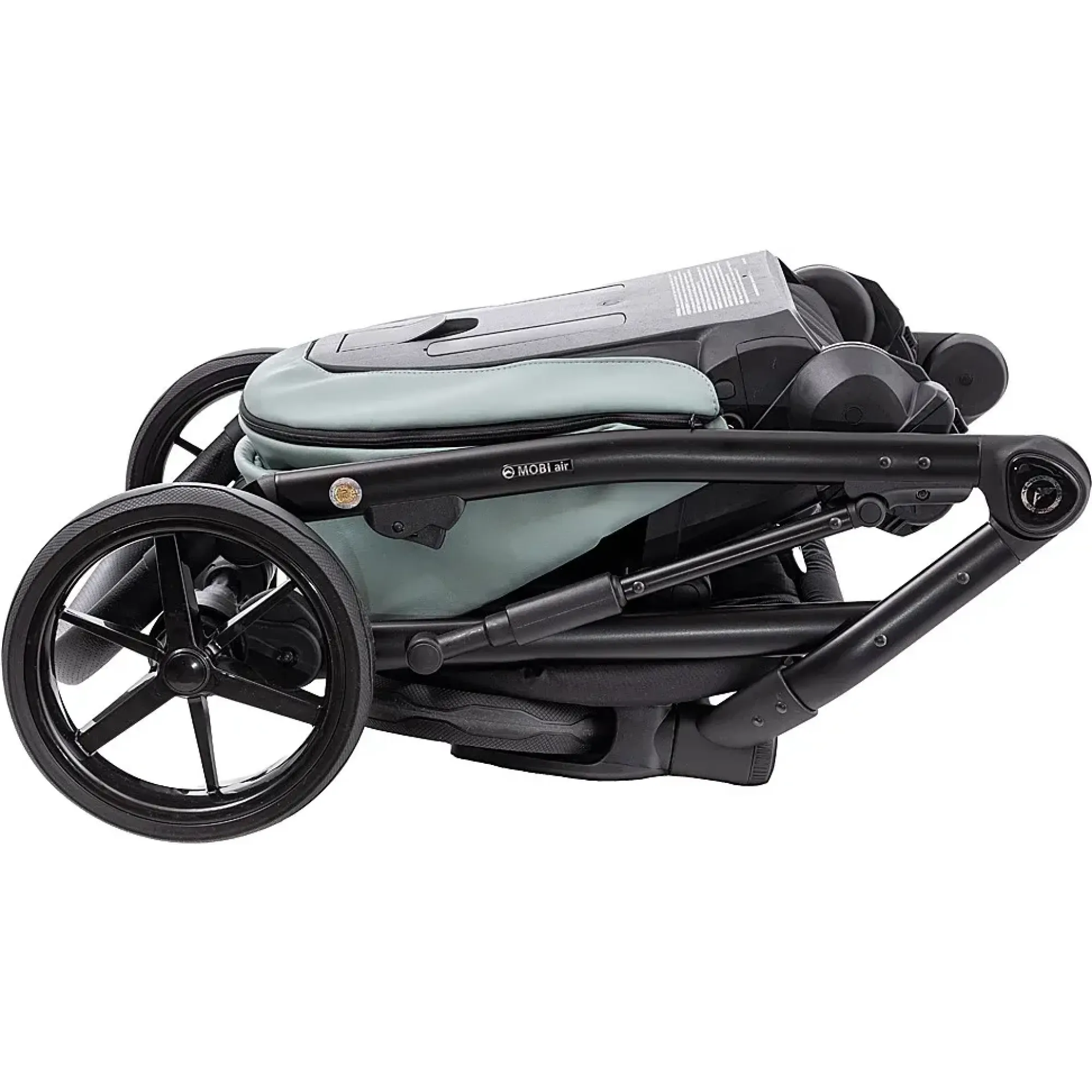 Коляска 2 в 1 Adamex Mobi Air Thermo New ECO SA-20 нефрит