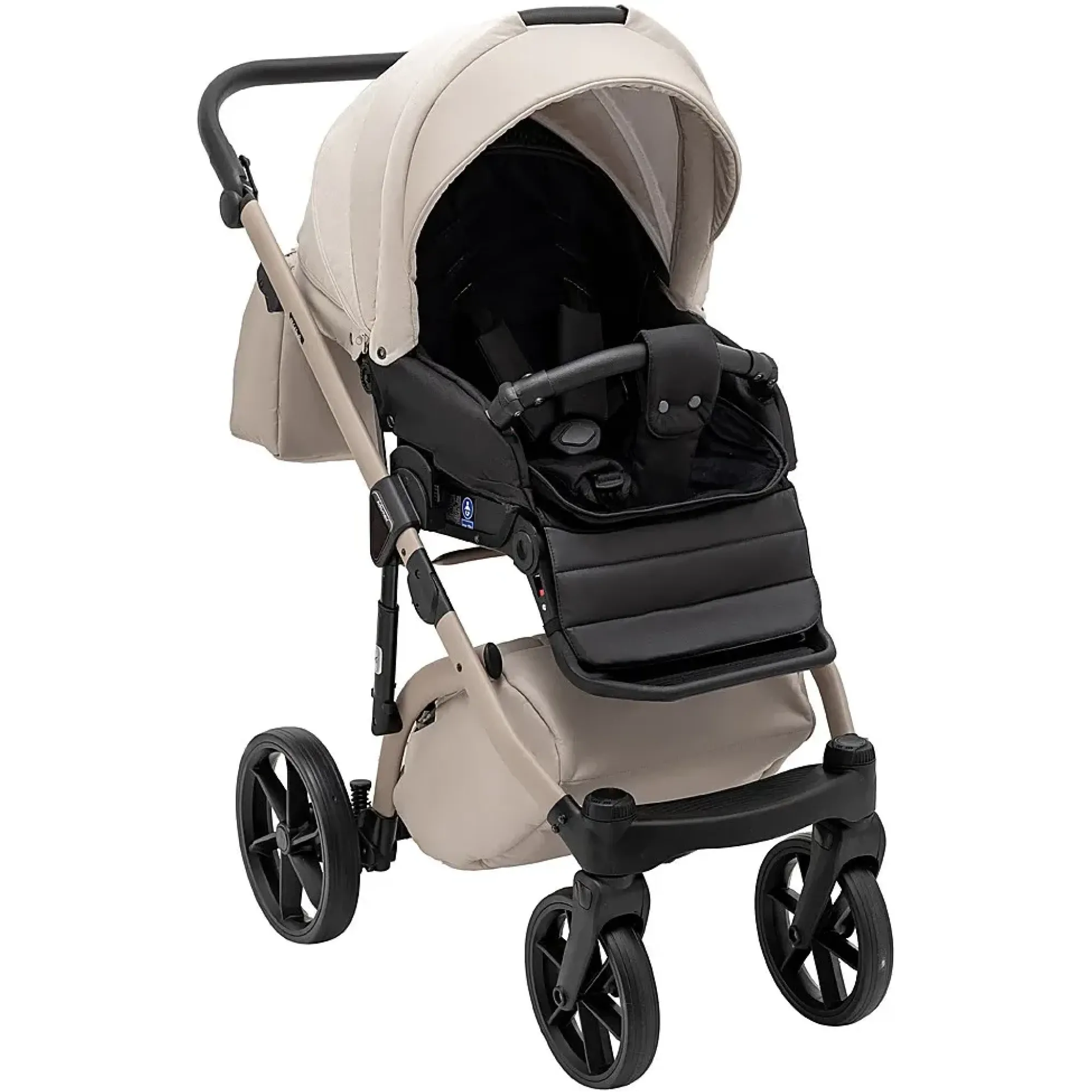 Коляска 2 в 1 Adamex Nola Natura 3 vanilla