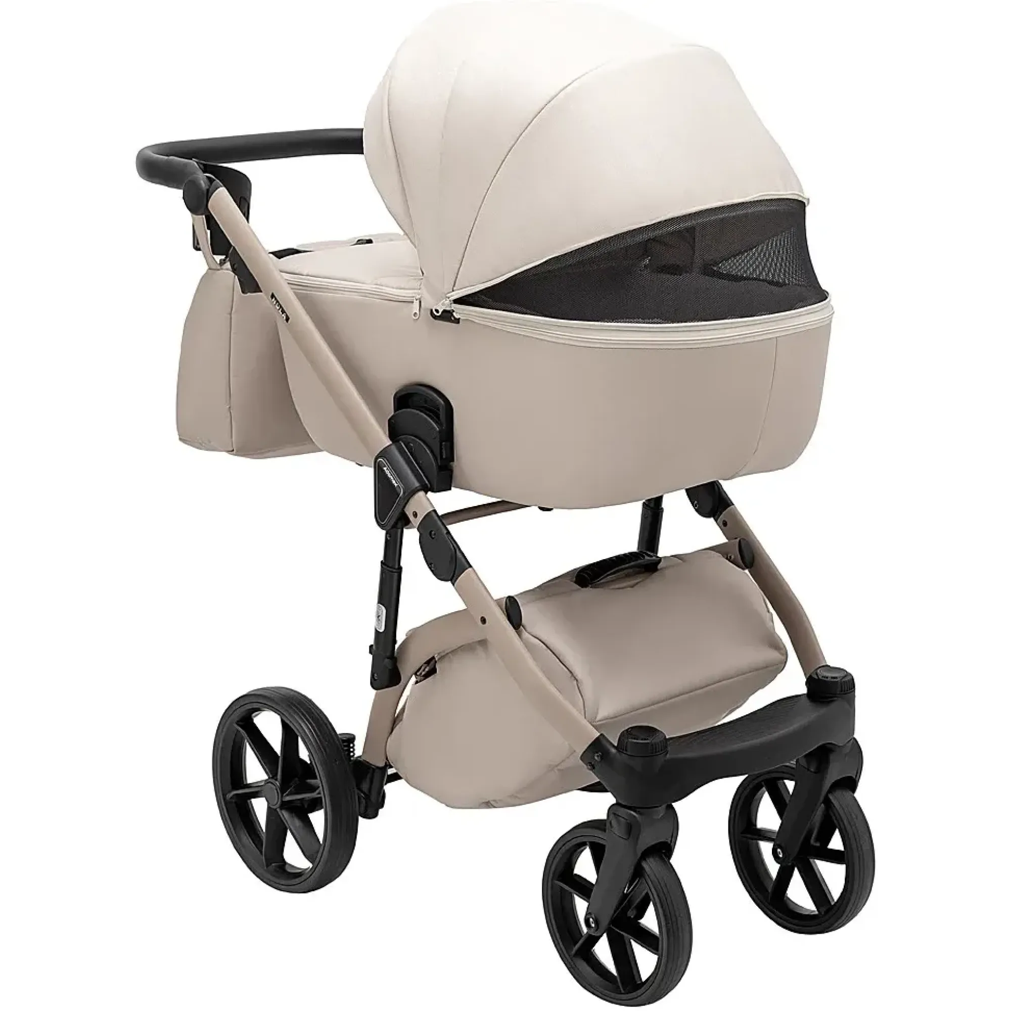 Коляска 2 в 1 Adamex Nola Natura 3 vanilla
