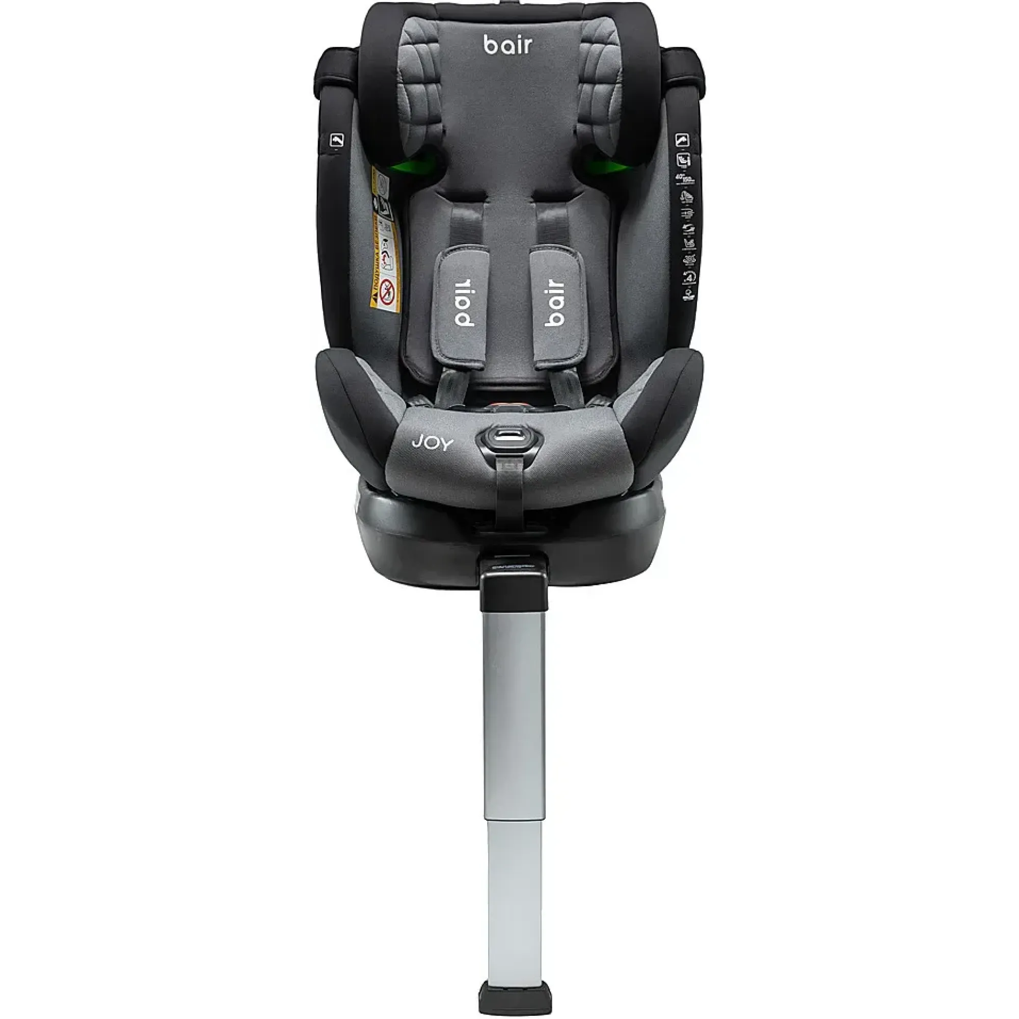 Автокрісло Bair Joy 360 i-size Iso-fix GM-02 graphite midnight