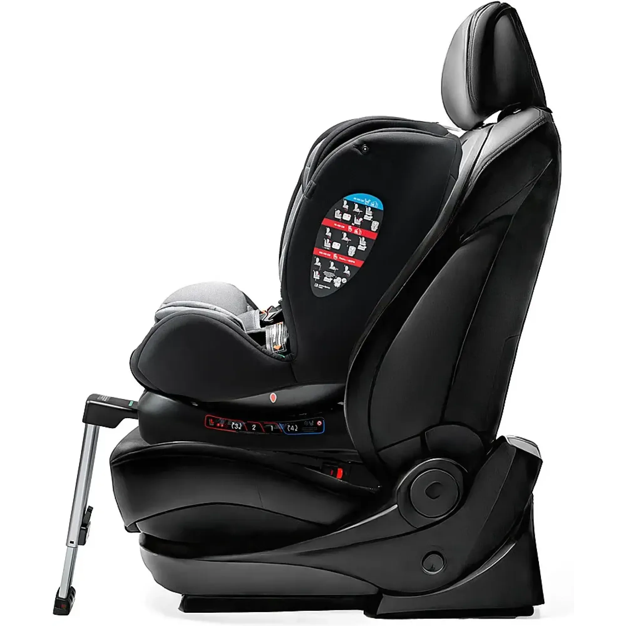Автокрісло Bair Joy 360 i-size Iso-fix GM-02 graphite midnight