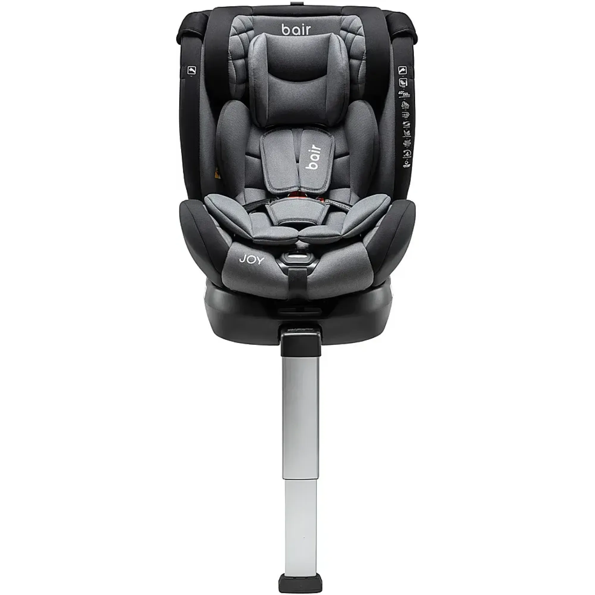 Автокрісло Bair Joy 360 i-size Iso-fix GM-02 graphite midnight