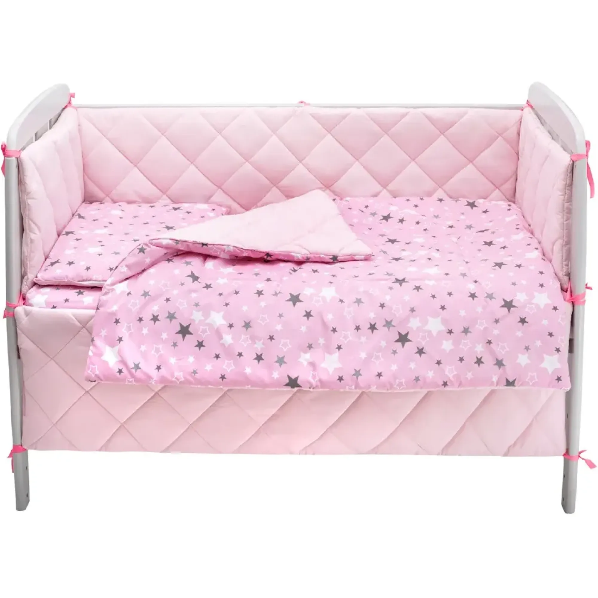 Дитяча постіль Babyroom Dream-05 рожевий (зірочки)