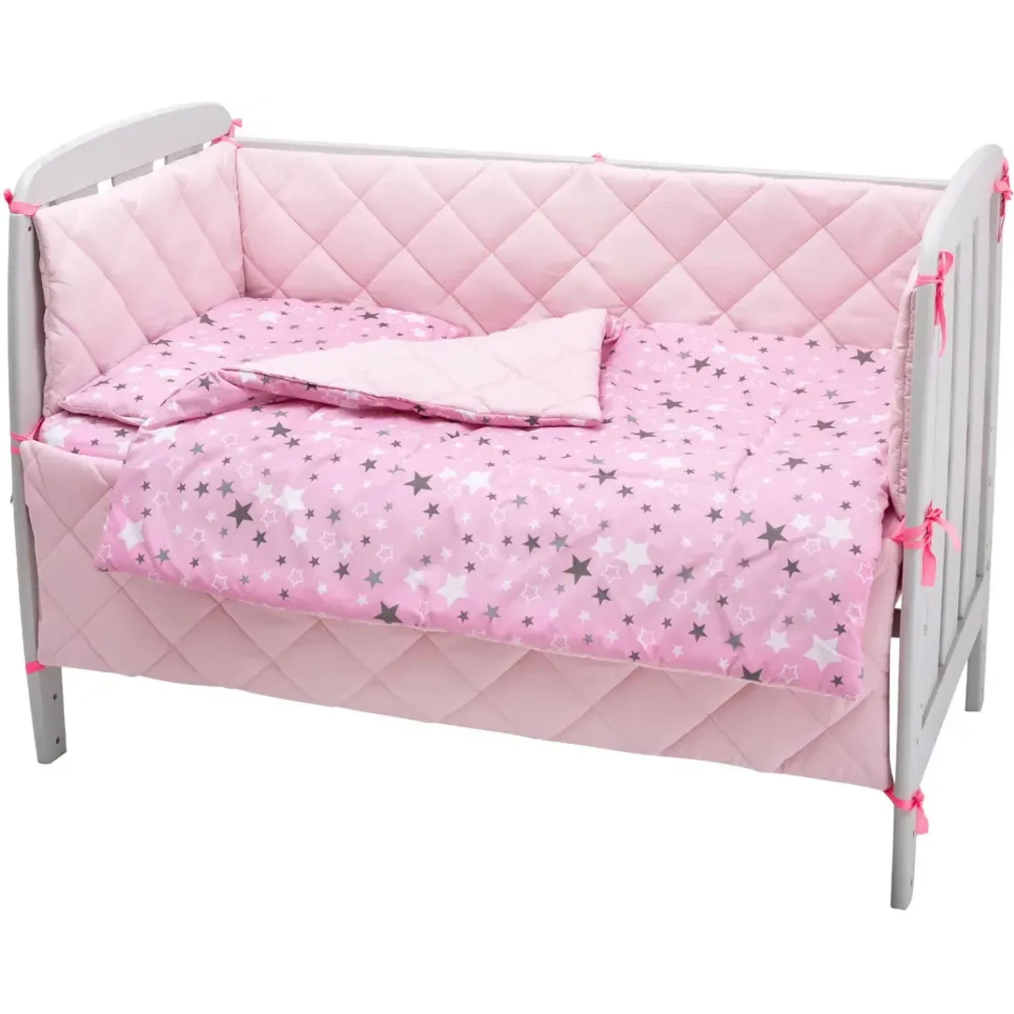 Дитяча постіль Babyroom Dream-05 рожевий (зірочки)