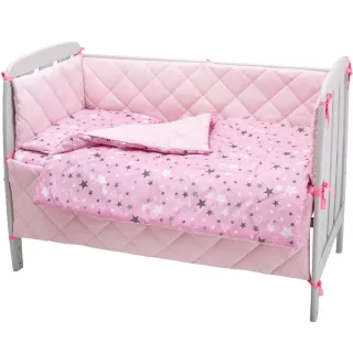 Дитяча постіль Babyroom Dream-05 рожевий (зірочки)
