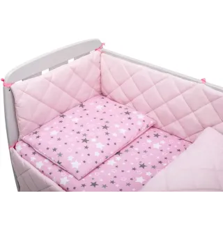 Дитяча постіль Babyroom Dream-05 рожевий (зірочки)