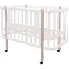 Ліжко Babyroom Місяць LU-1 білий / капучино