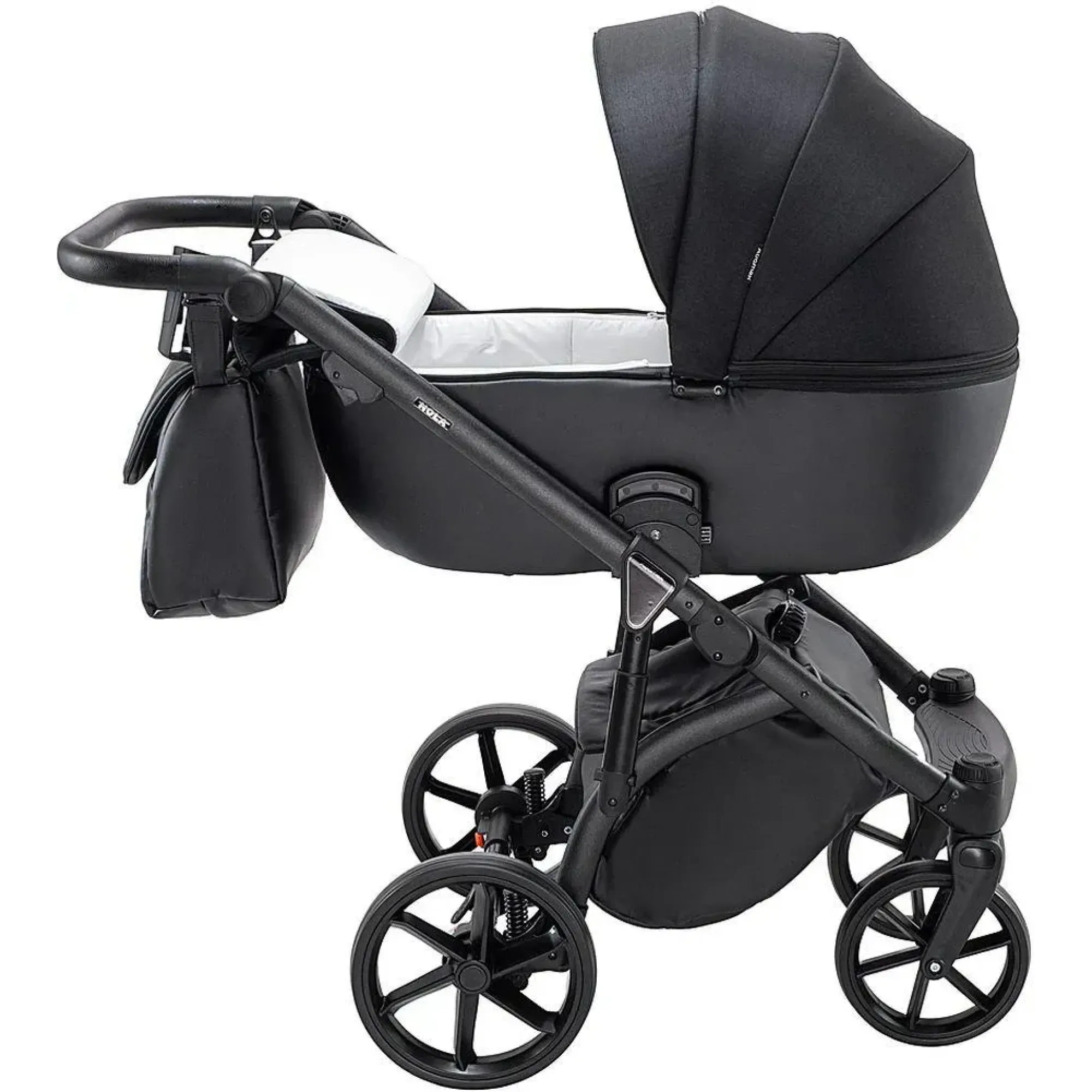 Коляска 2 в 1 Adamex Nola Natura 11 carbon