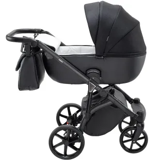 Коляска 2 в 1 Adamex Nola Natura 11 carbon