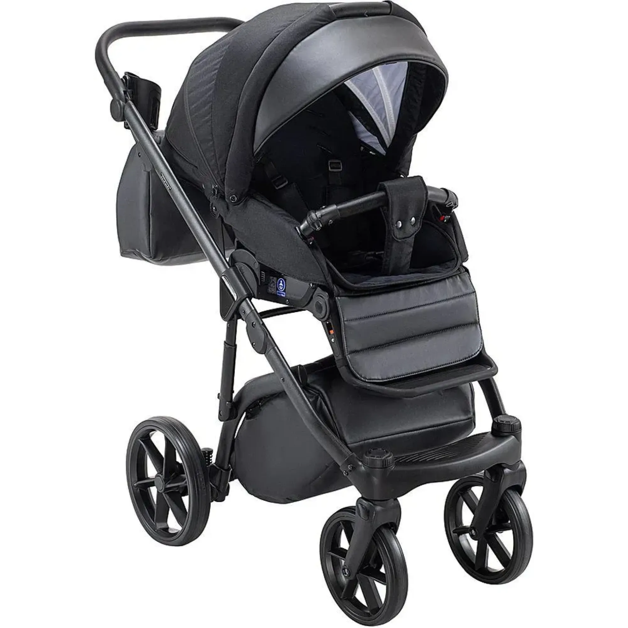 Коляска 2 в 1 Adamex Nola Natura 11 carbon