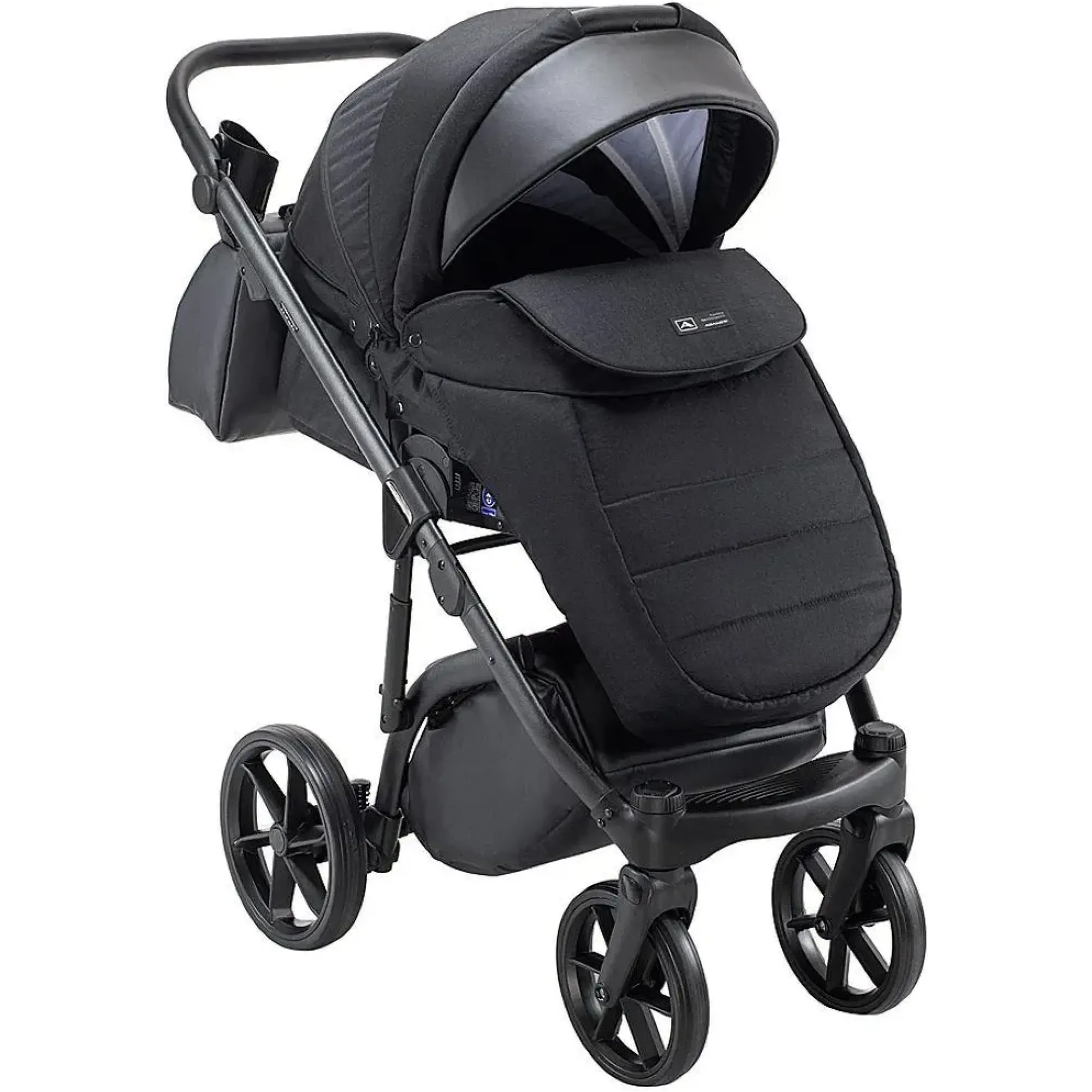 Коляска 2 в 1 Adamex Nola Natura 11 carbon
