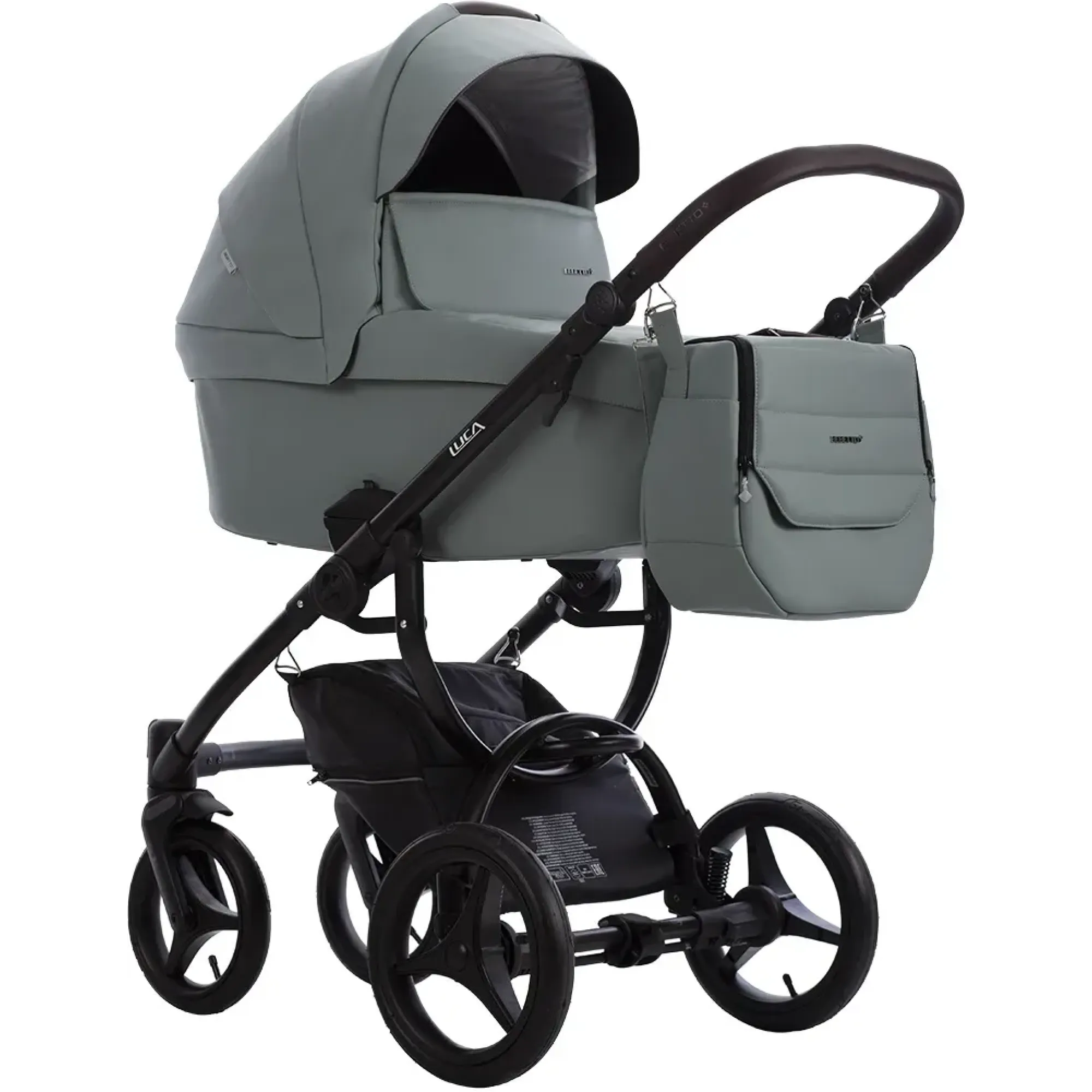 Коляска 2в1 Bebetto Luca Pro 32 Soft Green