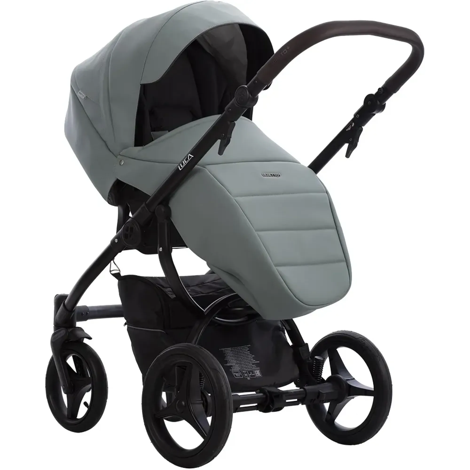 Коляска 2в1 Bebetto Luca Pro 32 Soft Green