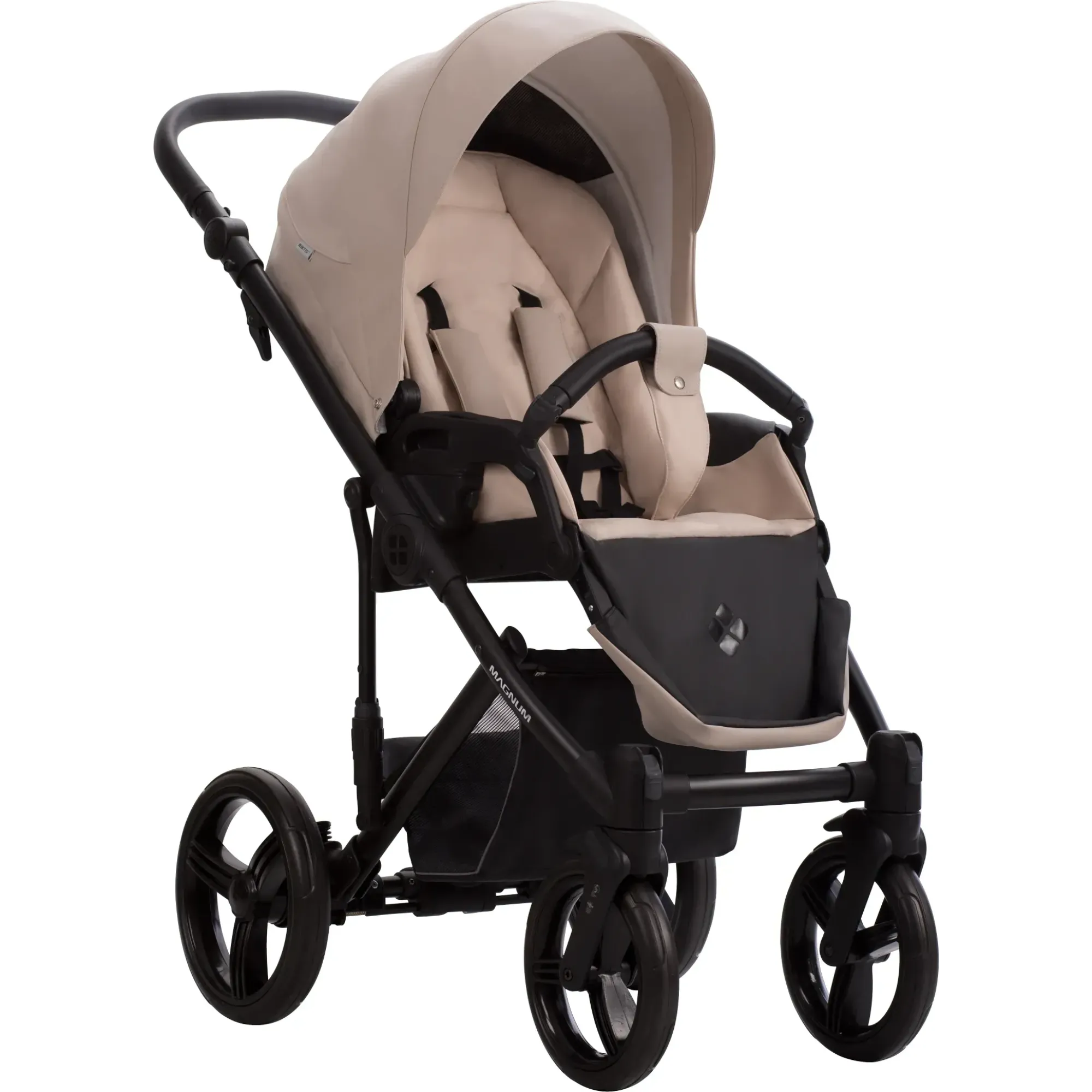 Коляска 2в1 Bebetto Magnum Light Pro 01 Бежевий