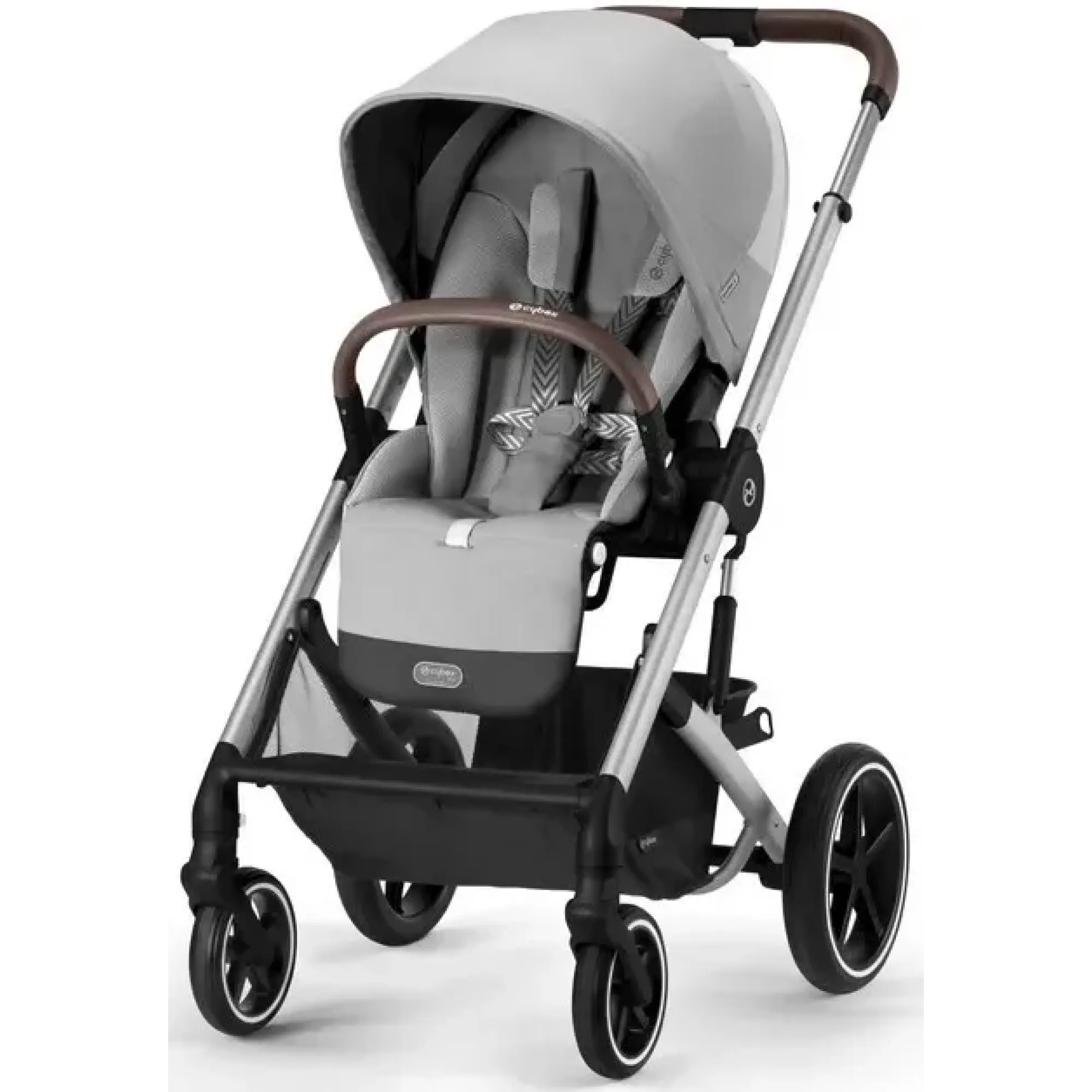 Прогулянкова коляска Cybex Balios S Lux 2023 SLV Lava Grey