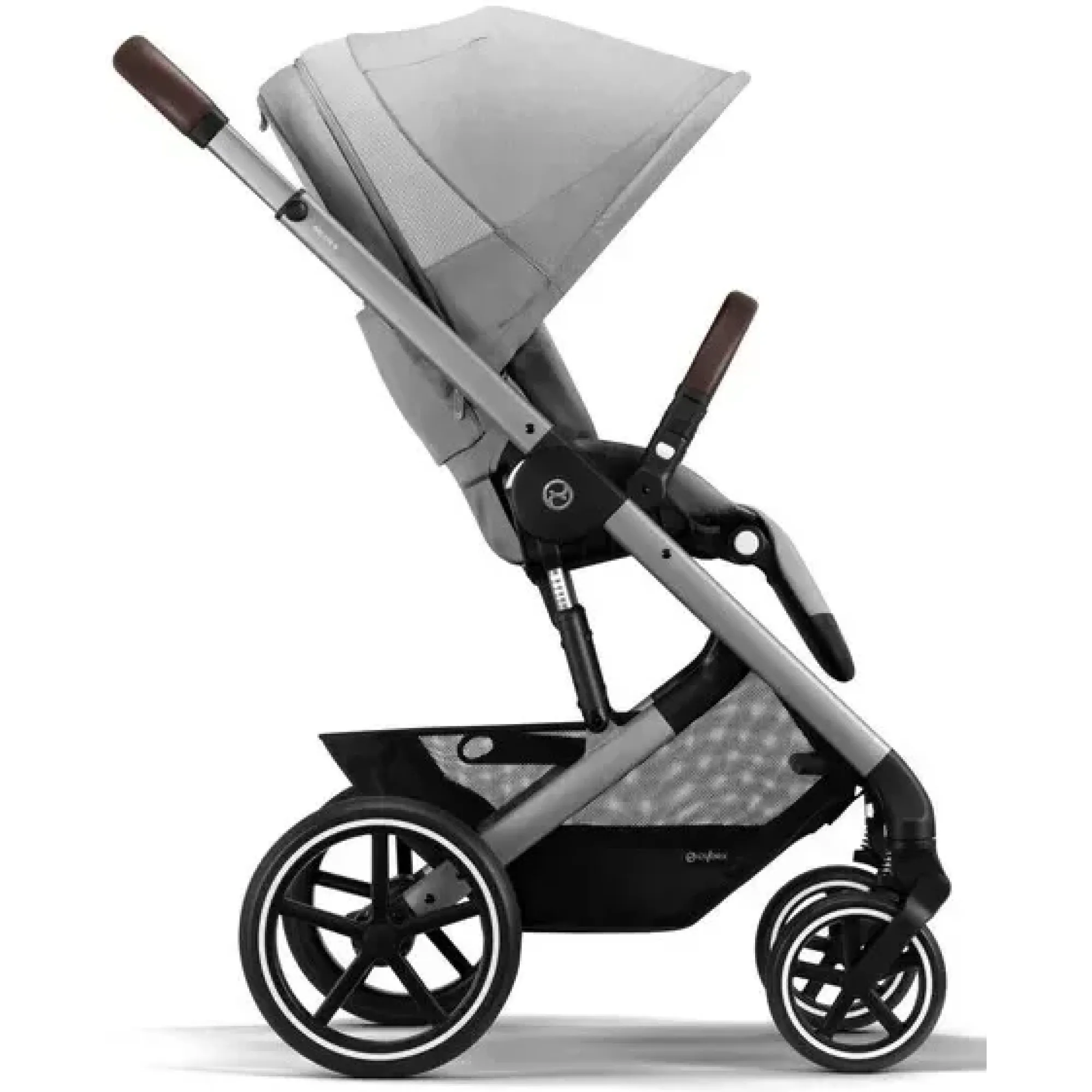 Прогулянкова коляска Cybex Balios S Lux 2023 SLV Lava Grey