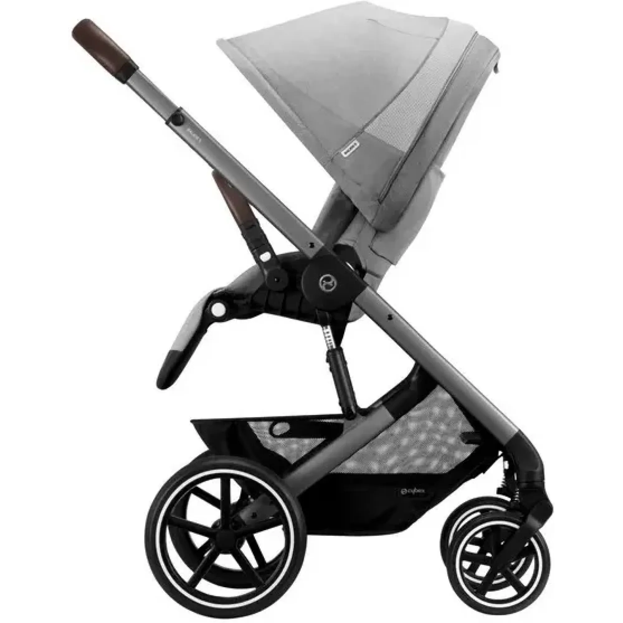 Прогулянкова коляска Cybex Balios S Lux 2023 SLV Lava Grey