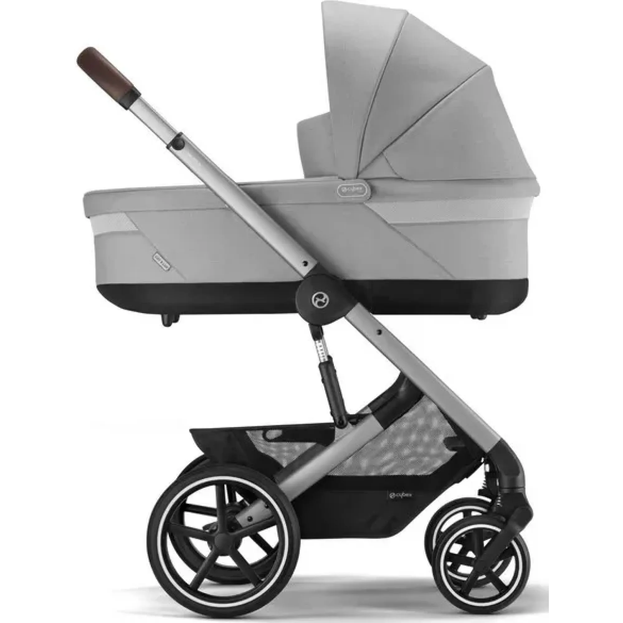 Прогулянкова коляска Cybex Balios S Lux 2023 SLV Lava Grey