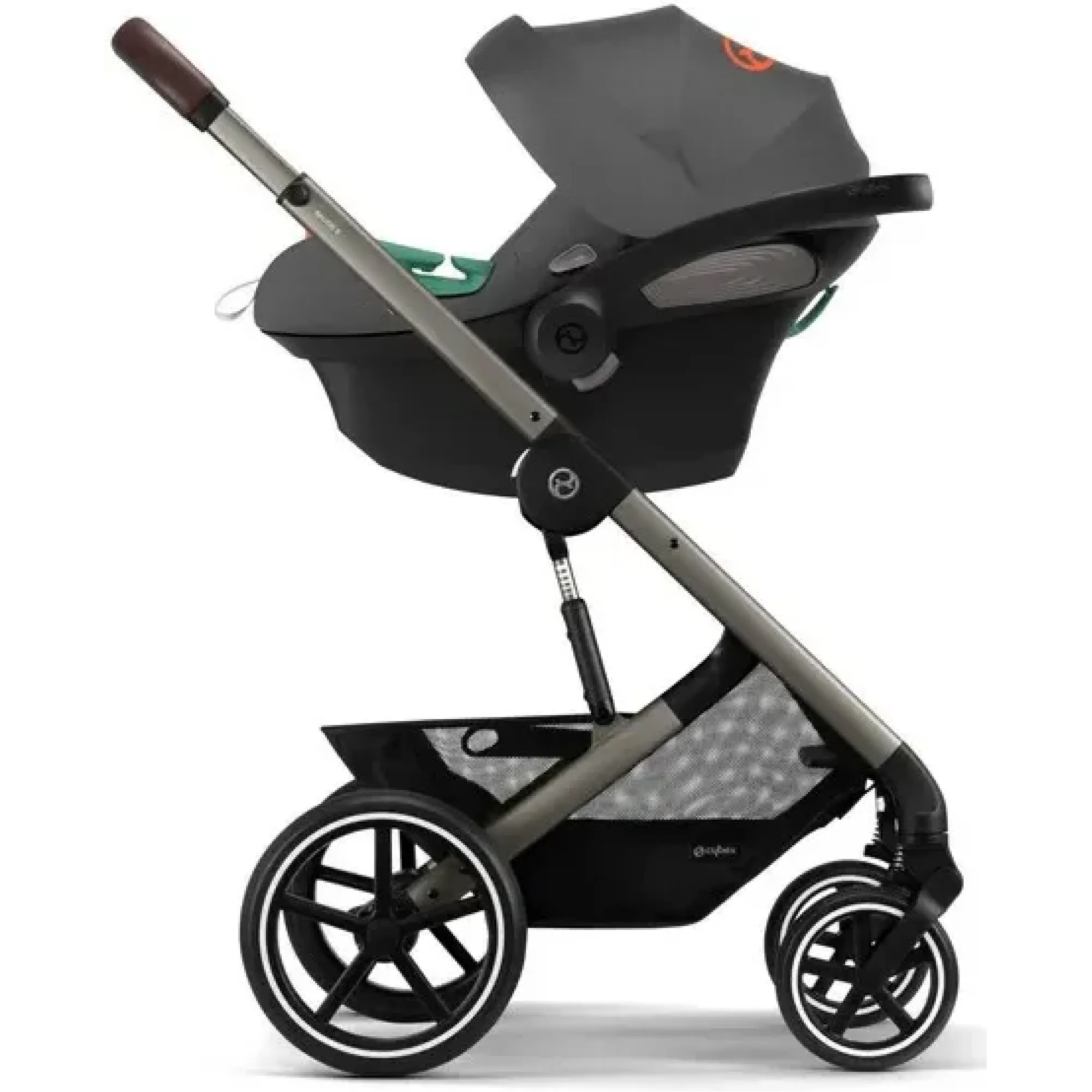 Прогулянкова коляска Cybex Balios S Lux 2023 SLV Lava Grey