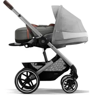 Прогулянкова коляска Cybex Balios S Lux 2023 SLV Lava Grey