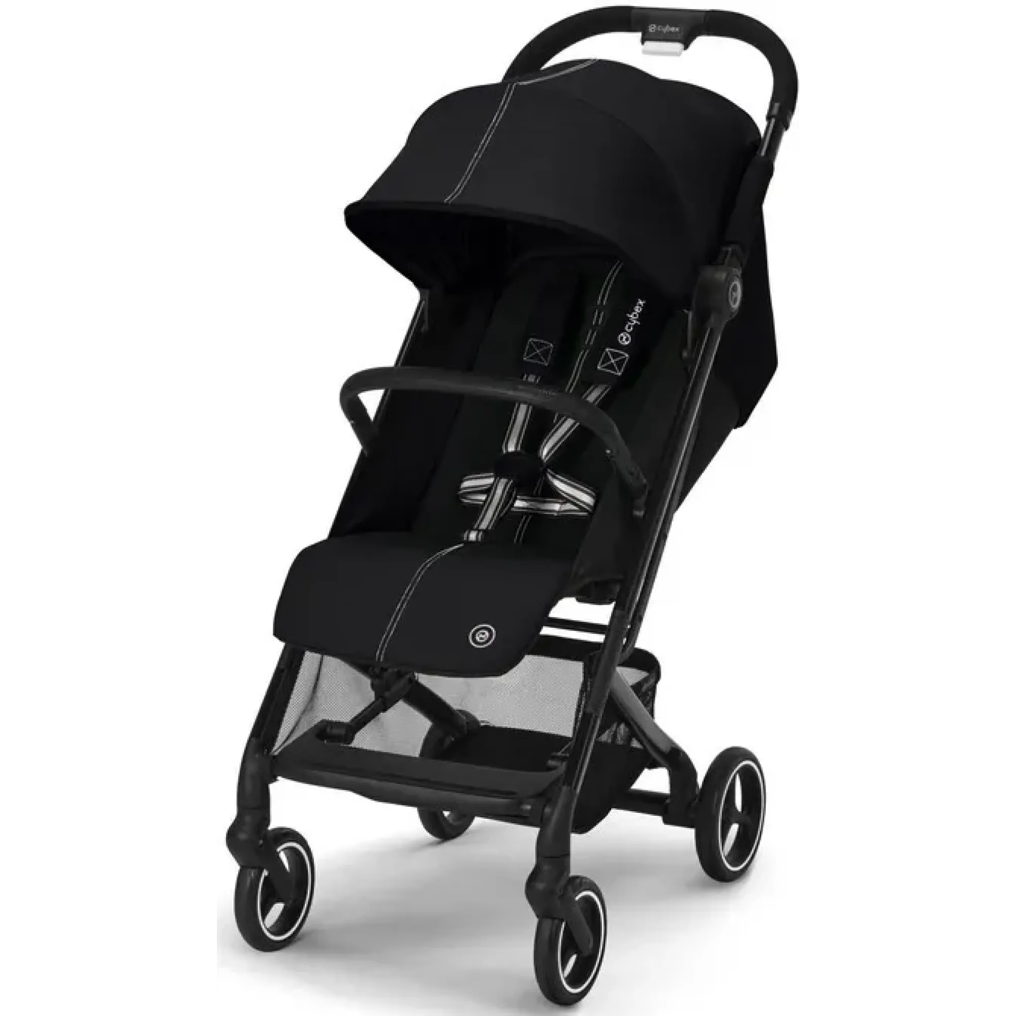 Прогулянкова коляска Cybex Beezy Moon Black (з бампером)